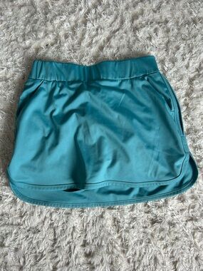 Columbia Teal Active Skort with Built-In Shorts